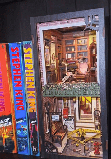 DIY Book Nook - Detective House – Craftales™