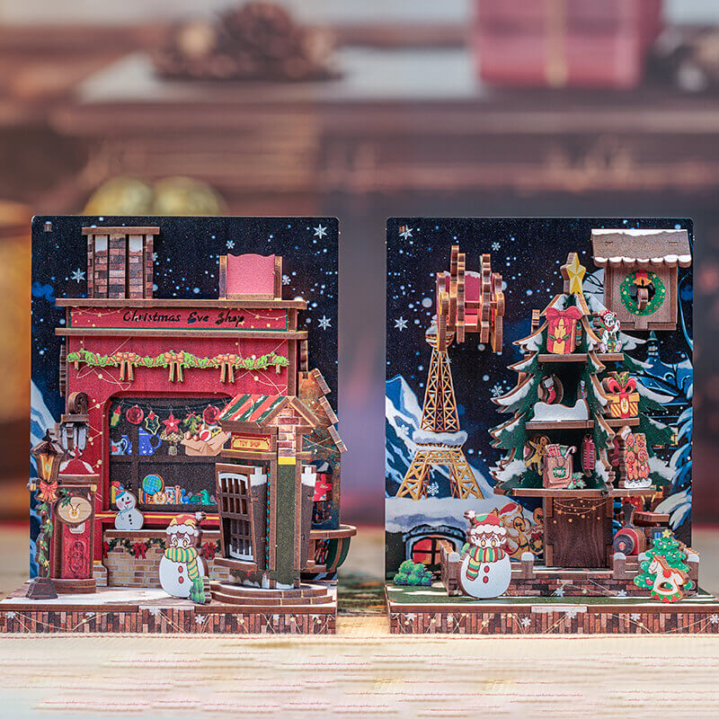 Mini Christmas Bookend